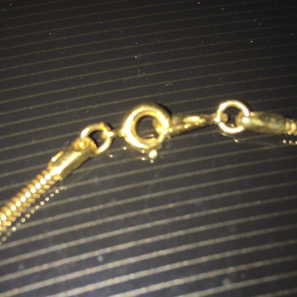 Artistry Gold Filled Crescent Moon Necklace - Picture 3 of 3